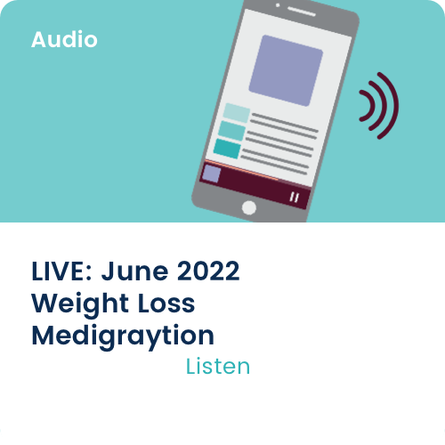 Medigraytion LIVE: June 2022 Weight Loss