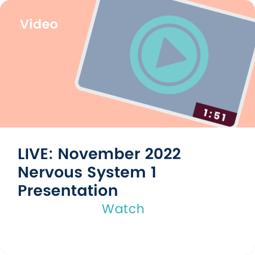 Medigraytion LIVE: November 2022 Nervous System 1
