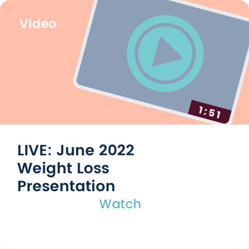 Medigraytion LIVE: June 2022 Weight Loss